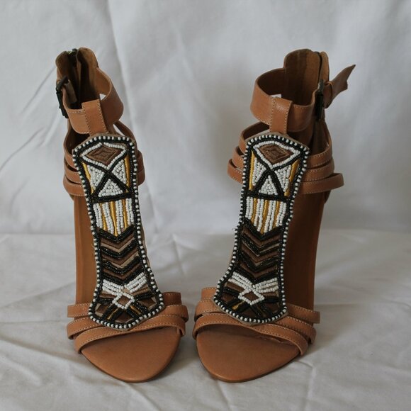 Nine West Vintage American Collection, 6.5 US, Tan - Picture 1 of 5